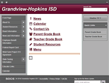 Tablet Screenshot of gvhisd.net